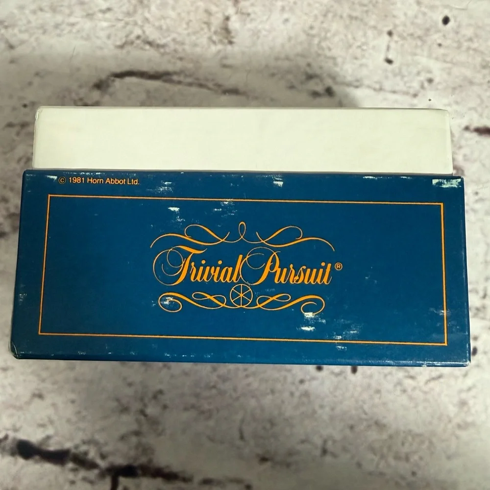 💰5/$20 Vintage VTG Trivial Pursuit Board Game Cards Genus Edition Set